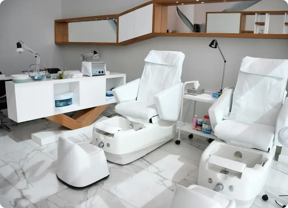 Two Modern Spa Chairs